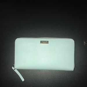 Aqua Blue Wallet